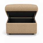 Nicoletti Vivaldi Storage Footstool - Ottoman Holder NA/NE — Gaston 7104 Beige, gallery image 2