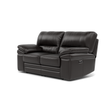 Gino 2 Seater Recliner Sofa - 2 Seater Manual Recliner Sofa Cat 60 - Manual Recliner — Cat-60/09 Montana Black Coffee, gallery image 3