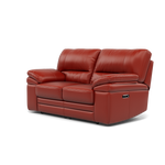 Gino 2 Seater Recliner Sofa - 2 Seater Manual Recliner Sofa Cat 60 - Manual Recliner — Cat-60/11 Montana Flame, gallery image 3