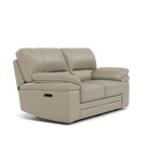 Gino 2 Seater Recliner Sofa - 2 Seater Manual Recliner Sofa Cat 60 - Manual Recliner — Cat-60/23 Montana Lead Grey, gallery image 1
