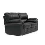 Gino 2 Seater Sofa - 2 Seater Sofa Cat 60 — Cat-60/25 Montana Charcoal / Metal Feet, gallery image 1