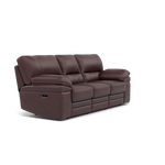 Gino 3 Seater Recliner Sofa - 3 Seater Manual Recliner Sofa Cat 60 - Manual Recliner — Cat-60/15 Montana Ruby, gallery image 1