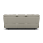 Gino 3 Seater Recliner Sofa - 3 Seater Power Recliner Sofa with USB Cat 60 - Power Recliner with USB — Cat-60/28 Montana New Grey, gallery image 2