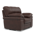 Gino Armchair - Armchair Cat 60 — Cat-60/08 Montana Chocolate / Metal Feet, gallery image 1
