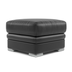 Gino Footstool - Footstool Cat 55 — Cat-55/72 New Club Dark Grey / Metal Feet, gallery image 3