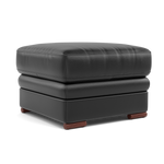 Gino Footstool - Footstool Cat 55 — Cat-55/72 New Club Dark Grey / Wooden Feet, gallery image 1