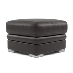 Gino Footstool - Footstool Cat 60 — Cat-60/09 Montana Black Coffee / Metal Feet, gallery image 3