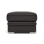 Gino Footstool - Footstool Cat 60 — Cat-60/09 Montana Black Coffee / Metal Feet, gallery image 2