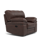 Gino Recliner Armchair - Power Recliner Armchair with USB Cat 60 - Power Recliner with USB — Cat-60/08 Montana Chocolate, gallery image 1