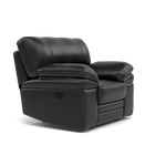 Gino Recliner Armchair - Power Recliner Armchair with USB Cat 60 - Power Recliner with USB — Cat-60/22 Montana Jet Black, gallery image 1