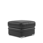 Gino Storage Footstool - Storage Stool Cat 55 — Cat-55/72 New Club Dark Grey / Metal Feet, gallery image 3