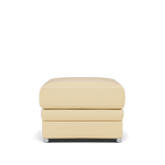 Gino Storage Footstool - Storage Stool Cat 60 — Cat-60/04 Montana Vanilla Cream / Metal Feet, gallery image 2