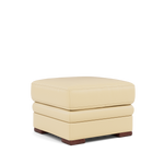 Gino Storage Footstool - Storage Stool Cat 60 — Cat-60/04 Montana Vanilla Cream / Wooden Feet, gallery image 1