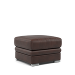 Gino Storage Footstool - Storage Stool Cat 60 — Cat-60/08 Montana Chocolate / Metal Feet, gallery image 1