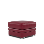 Gino Storage Footstool - Storage Stool Cat 60 — Cat-60/13 Montana Cranberry / Metal Feet, gallery image 3