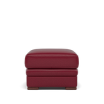 Gino Storage Footstool - Storage Stool Cat 60 — Cat-60/13 Montana Cranberry / Wooden Feet, gallery image 2