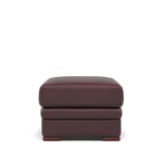 Gino Storage Footstool - Storage Stool Cat 60 — Cat-60/15 Montana Ruby / Wooden Feet, gallery image 2