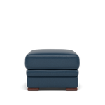Gino Storage Footstool - Storage Stool Cat 60 — Cat-60/17 Montana Ocean / Wooden Feet, gallery image 2