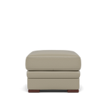 Gino Storage Footstool - Storage Stool Cat 60 — Cat-60/23 Montana Lead Grey / Wooden Feet, gallery image 2