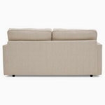 Hope 3 Seater Sofa - 3 Seater Sofa Grade B — Standard Back / Lassie Linen/Wisp Gold/Larry Latte / Dark Brown Feet, gallery image 5