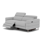 Hoy 3 Seater Recliner Sofa - 3 Str W/ 2 Power Recliner W/ 2 Manual Headrest Fabric - Power with Manual Headrest — CU9102-5-UK Oxford Silver, gallery image 3