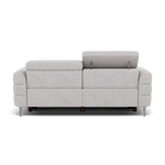 Hoy 3 Seater Recliner Sofa - 3 Str W/ 2 Power Recliner W/ 2 Manual Headrest Fabric - Power with Manual Headrest — KB-1280-UK Darwin Silver, gallery image 2