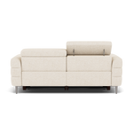 Hoy 3 Seater Recliner Sofa - 3 Str W/ 2 Power Recliner W/ 2 Manual Headrest Fabric - Power with Manual Headrest — KB-1285-UK Darwin Ivory, gallery image 2
