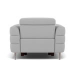 Hoy Armchair - Chair Static W/Manual Headrest Fabric — CU9102-5-UK Oxford Silver, gallery image 2