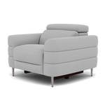 Hoy Armchair - Chair Static W/Manual Headrest Fabric — CU9102-5-UK Oxford Silver, gallery image 3
