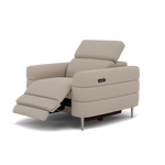 Hoy Recliner Armchair - Chair W/ Power Recliner W/ Power Headrest Fabric - Power with Power Headrest & USB — CU9101-5-UK Oxford Beige, gallery image 3