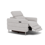 Hoy Recliner Armchair - Chair W/ Power Recliner W/ Power Headrest Fabric - Power with Power Headrest & USB — KB-1280-UK Darwin Silver, gallery image 1