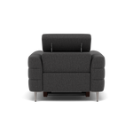 Hoy Recliner Armchair - Chair W/ Power Recliner W/ Power Headrest Fabric - Power with Power Headrest & USB — KB-1295-UK Amigo Coal, gallery image 2