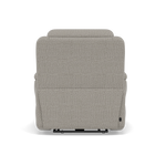 Juno Recliner Armchair - Power Recliner Chair Lumbar Support F8 - Power with Power Lumbar & USB — Hopsack Dove 70001, gallery image 2