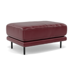 Morris Footstool - Rectangular Footstool Cat 20 — BV-035C DEEP RED, gallery image 1