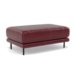Morris Large Footstool - Rectangular footstool A Cat 20 — BV-035C DEEP RED, gallery image 1