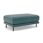 Morris Large Footstool - Rectangular footstool A Cat 20 — BV-301E LAKE GREEN, gallery image 1
