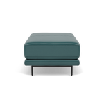 Morris Large Footstool - Rectangular footstool A Cat 20 — BV-301E LAKE GREEN, gallery image 2