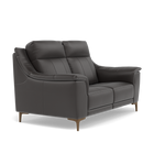 Nicoletti Carmen 2 Seater Sofa - 2 Seater Sofa CB — Feet: Graubraun / Torello PS Chocol -S 91, gallery image 1