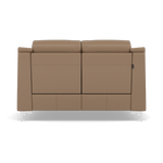 Nicoletti Carmen 2 Seater Sofa - 2 Seater Sofa CB — Feet: Shiny Metal / Torello PS 312 Taupe, gallery image 2