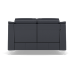 Nicoletti Carmen 2 Seater Sofa - 2 Seater Sofa CB — Feet: Shiny Metal / Torello PS Blu -S 81, gallery image 2