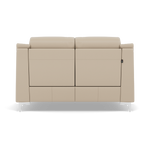 Nicoletti Carmen 2 Seater Sofa - 2 Seater Sofa CB — Feet: Shiny Metal / Torello PS Fango 352, gallery image 2
