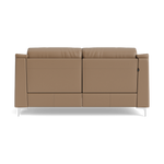 Nicoletti Carmen 3 Seater Sofa - 3 Seater Sofa CB — Feet: Shiny Metal / Torello PS 312 Taupe, gallery image 2