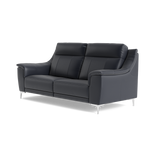 Nicoletti Carmen 3 Seater Sofa - 3 Seater Sofa CB — Feet: Shiny Metal / Torello PS Blu -S 81, gallery image 3