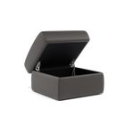 Nicoletti Vivaldi II Storage Footstool - Ottoman Holder CB Torello — Torello PS Grigio Scuro 327, gallery image 1