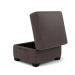 Orkney Storage Footstool - Storage footstool Fabric — BFA-BLJ-088 CHARCOAL GREY, gallery image 3