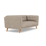 Siena 2 Seater Sofa - 2 Seater Sofa F8 — Darwin Mink 50366, gallery image 1