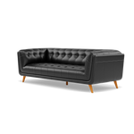 Siena 3 Seater Sofa - 2.5 Seater Sofa Cat 55 — Cat-55/72 New Club Dark Grey, gallery image 3