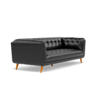Siena 3 Seater Sofa - 2.5 Seater Sofa Cat 55 — Cat-55/72 New Club Dark Grey, gallery image 1