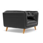 Siena Armchair - Armchair Cat 55 — Cat-55/72 New Club Dark Grey, gallery image 1