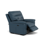 Silva Recliner Armchair - Power Recliner Chair BXS Only — BXS-313E Ocean Blue, gallery image 1
